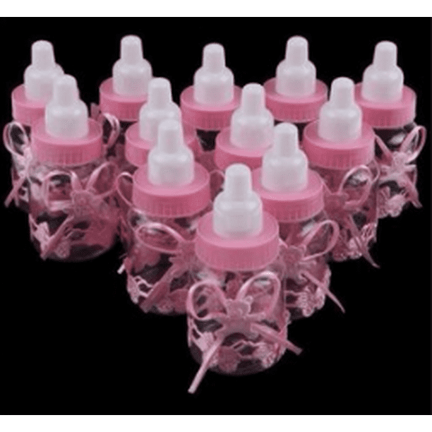 12 Pack Fillable Bottles Baby Shower Favors Party Decorations